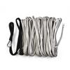 Synthetic Winch Rope Line Cable Tow Cord With Sheath Gray Light Weight