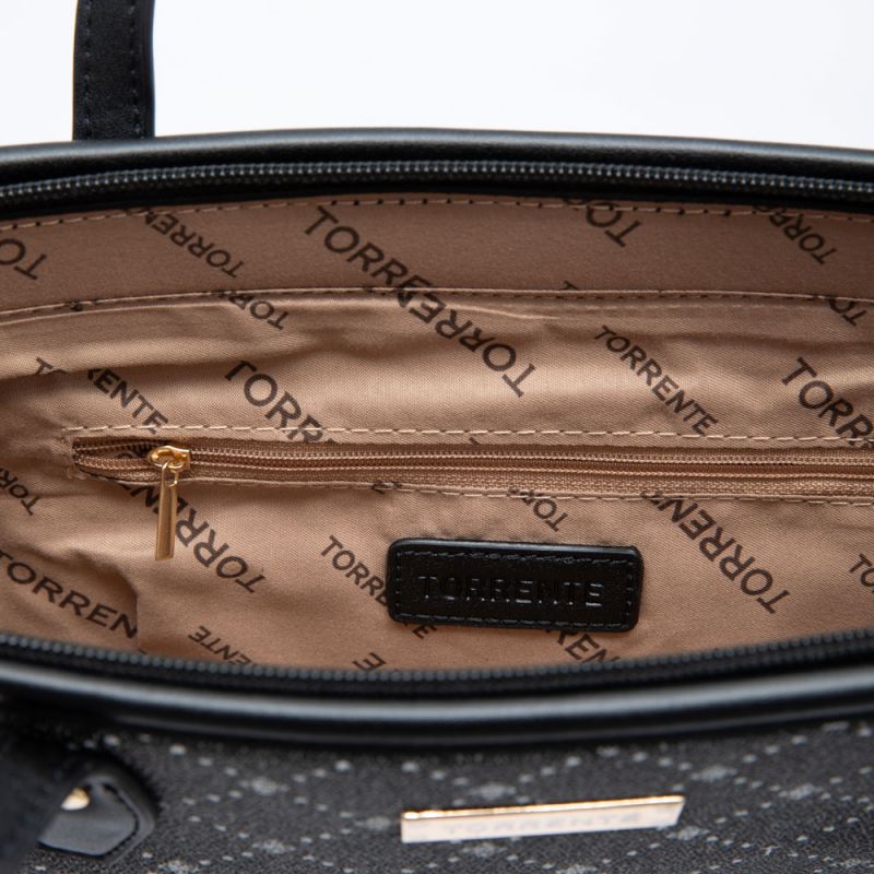 Sac double à motif à carreaux petit modèle 35x14x27cm Femme TORRENTE