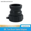 IBC Tote Adapter Type A: 2-inch Coarse Thread Quick Coupling Connector 