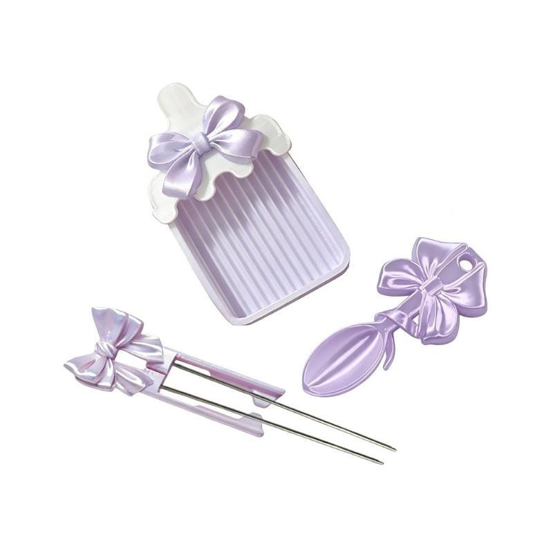 Creative Fuse Beads Tools Set Efficient Bowknot Perler Bead Auxiliary Tool Kit Diy Save Time Fuse Beads Spoon Pen Tray Kits