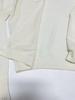 90s Club Cashmere Silk Blend Drape Neck Cardigan in Black/White