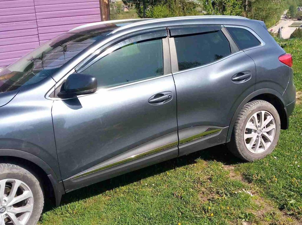 Windbreakers (4 Pcs, Sunplex Sport) for Renault Kadjar