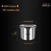 LISM 316 Stainless Steel Round Food Storage Container