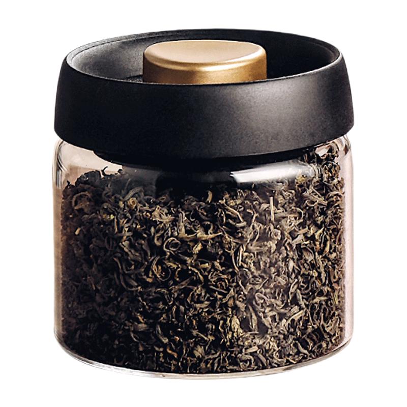 

Genas Vacuum Glass Tea Canister