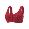 Women Wirefree Tank Style Bras Front Closure Bralette Female Confortable Breathable Underwear Large Bust Cup Underwear L-5XL