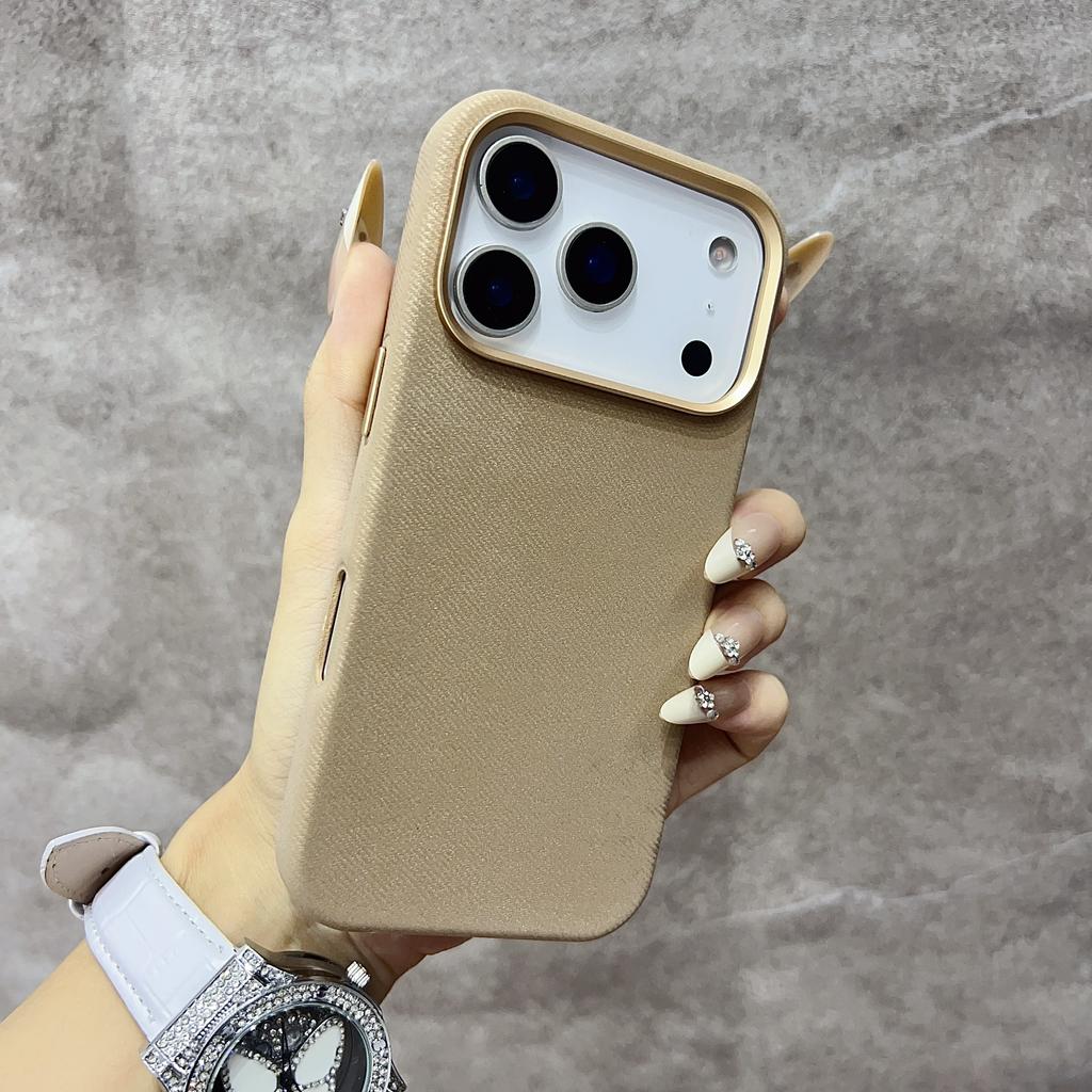 Flannel Magnetic For  Phone Case For For Iphone 17 Air 16 1 14 Plus 13 12 Pro Max Skinfeel Anti-drop Shockproof Cover