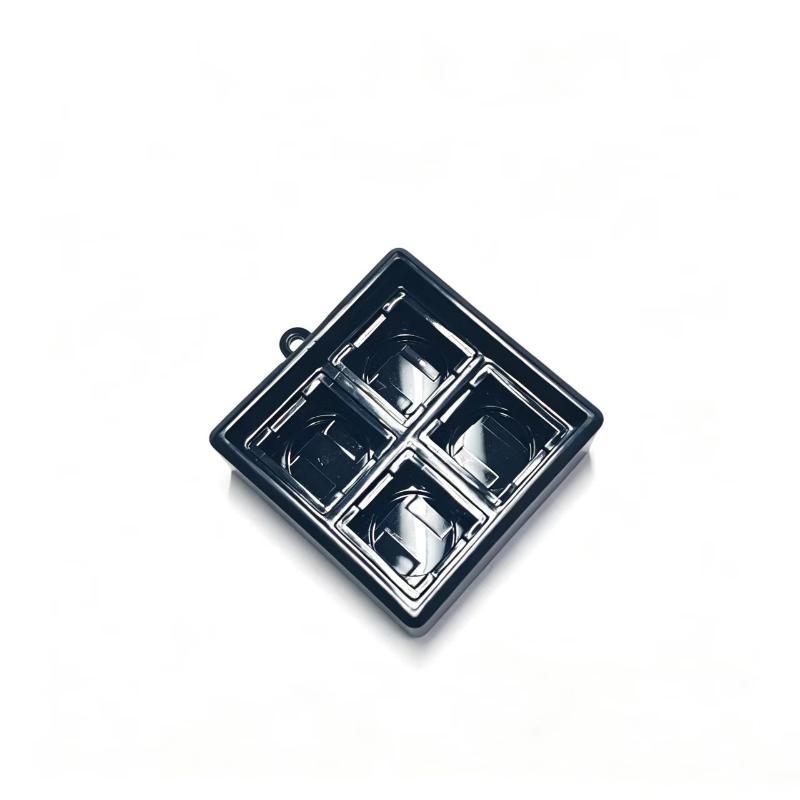 Mechanical Keyboard Keyswitch Tester Base 4-Slot Holder For Key Feel Comparison, Desk Display And Collection Use Keyboard
