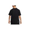 Nike Letter Logo Print Vintage American Crew Neck Pullover Short Sleeve T-Shirt Men Tops Black DX6309-010