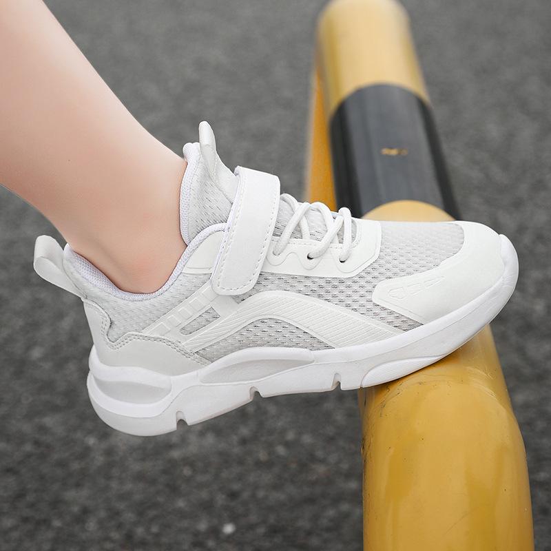 Boys shoes 2025 summer new middle and older children's sports shoes single net breathable boys casual running shoes tide