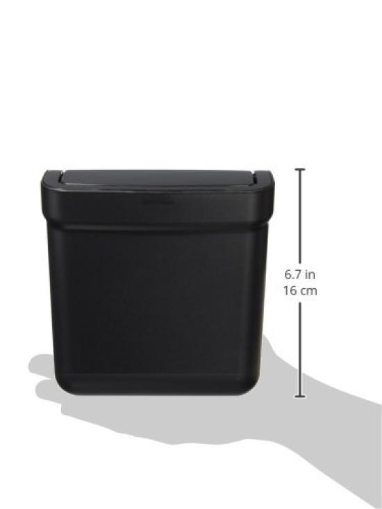 Carmate Car Trash with Lid and CZ262 (CARMATE) Can, Small, Weight,