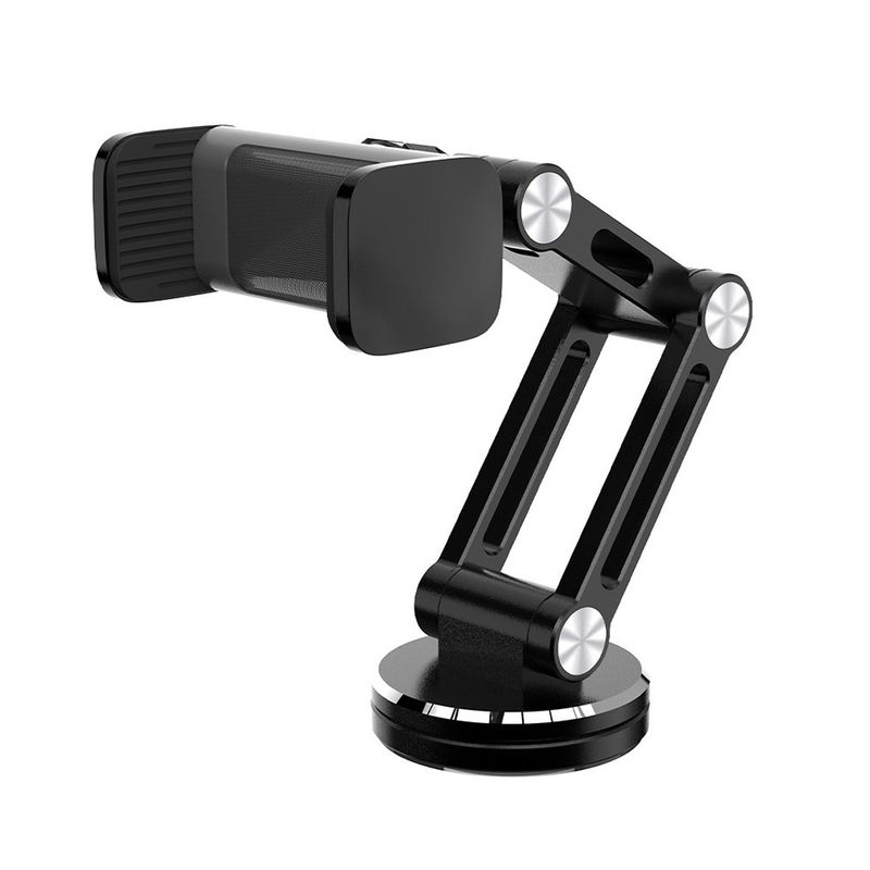 Adhesive Aluminum Alloy Adjustable Magnetic Base Car [Style 1]
