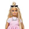 Barbie-Deluxe Style-Blonde Barbie Doll In Pastel Pink Dress - 4years+ - HYV27