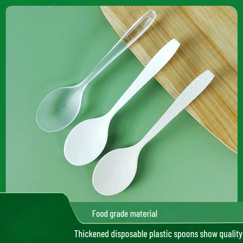 Abay Disposable Plastic Spoons