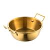 ZISIZ Golden Korean Style Serving Bowls & Baskets