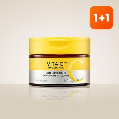 [1+1] Vita C Plus Blemish C Tone Up Ampoule Pad 210g / 80 Sheets