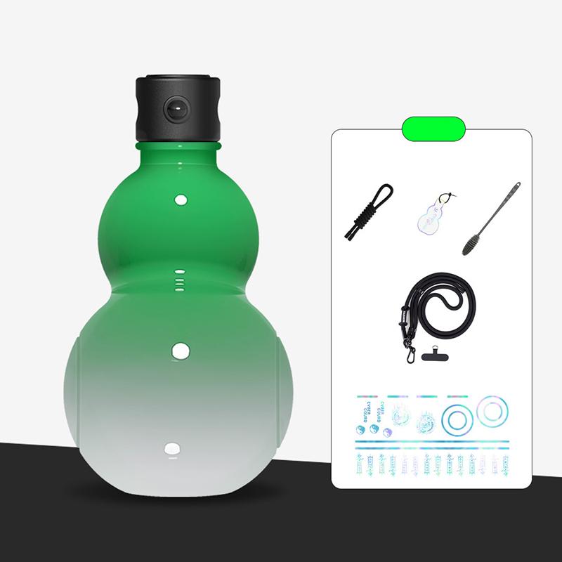 

Портативная бутылка для воды в форме тыквы 900 мл, китайская бутылка для питья с крышкой, фляжка для мужчин и женщин, чайник для ликера, контейнер для напитков