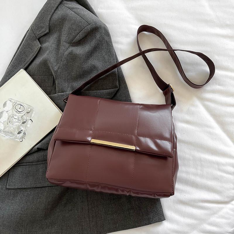 Chic Elegant Pu Shoulder Bag For Women Unique Underarm Crossbody Bag For Daily Use