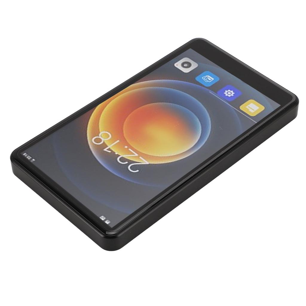 MP4 Player with Bluetooth 5.2inch Full Touch Screen 2500mAh Support 128GB Rear Camera Digital MP4 MP3 Player with