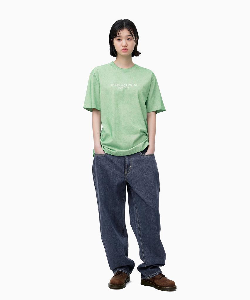 THISISNEVERTHAT Sprayed Fr-Logo Tee Pale Mint