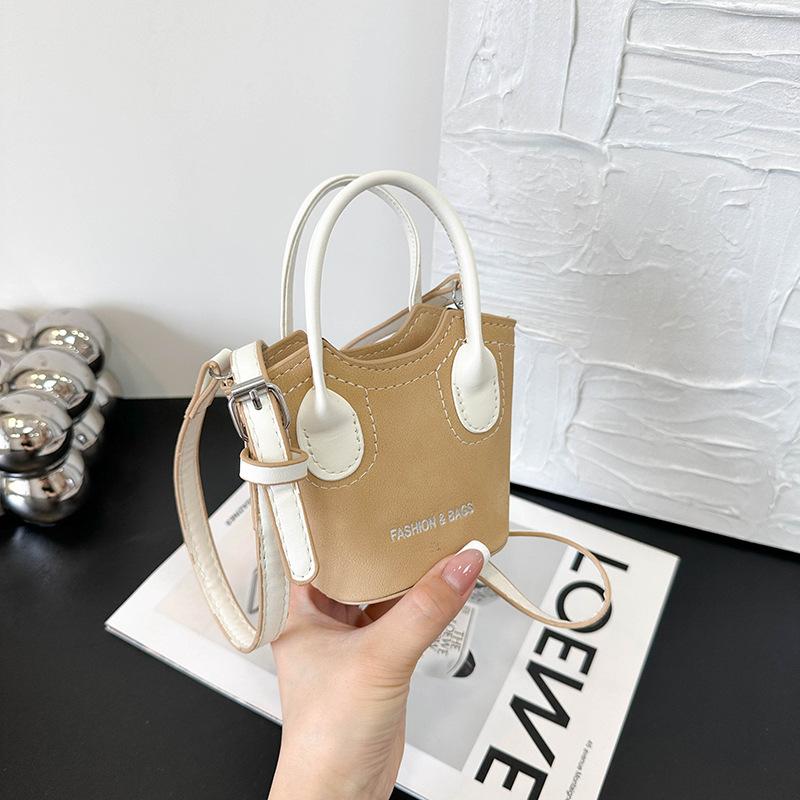 

Женская сумка-ведро, новая популярная универсальная сумка-мессенджер, модная сумочка хаки