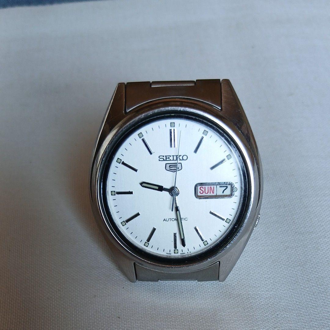 Used SEIKO Seiko 5 automatic watch (operating)