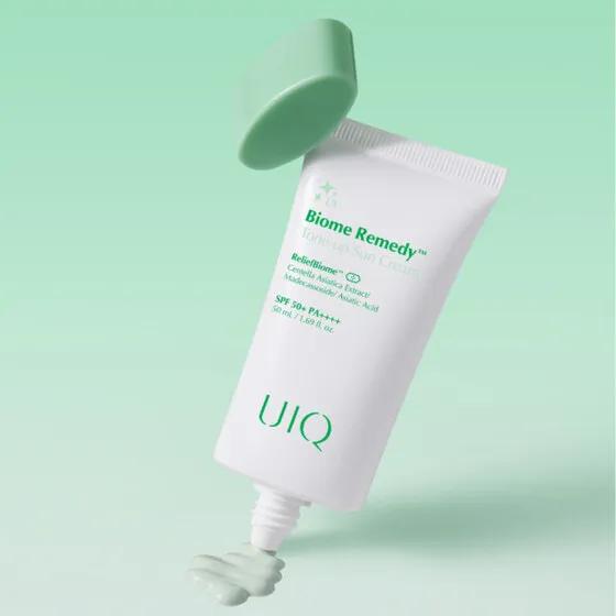 UIQ Biome Remedy Tone-up Sun Cream Green 50ml