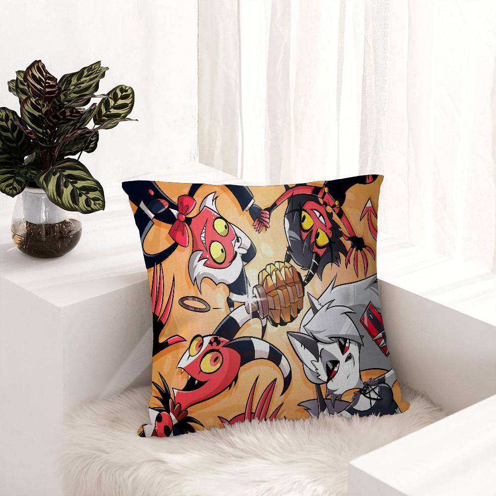Cartoon H-Helluvas Boss Terror Pillow Cover Design cushion Cover decor Holiday Decorati