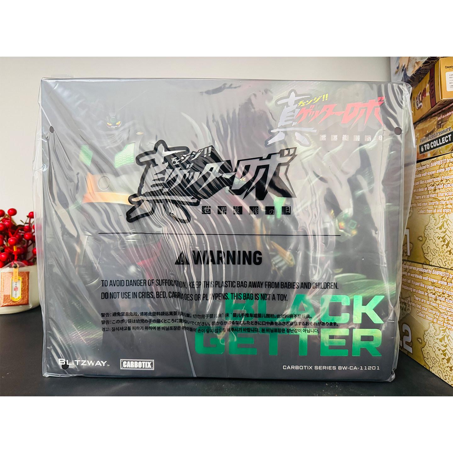

Official Blitzway 5pro Black Getter Getter Robo G Mazinger Alloy Articulated