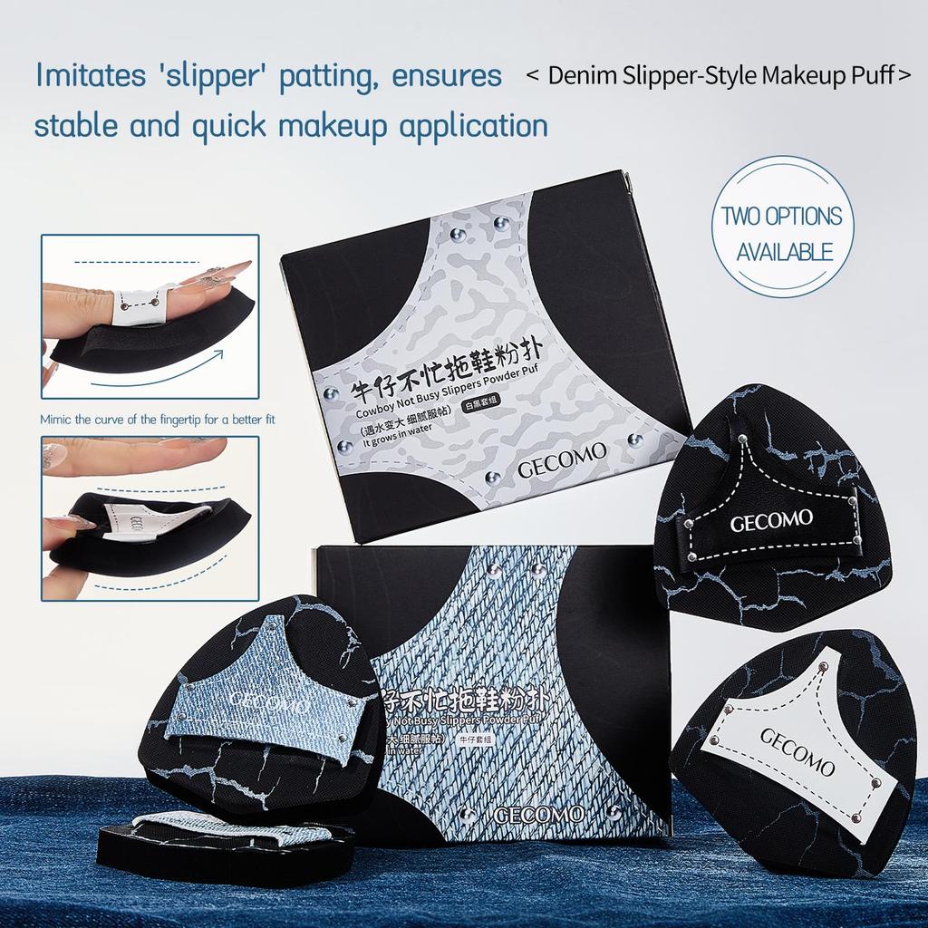 GECOMO Makeup Sponge Puff - Hot Selling New Makeup Cotton Puff For Flawless Application And Blending