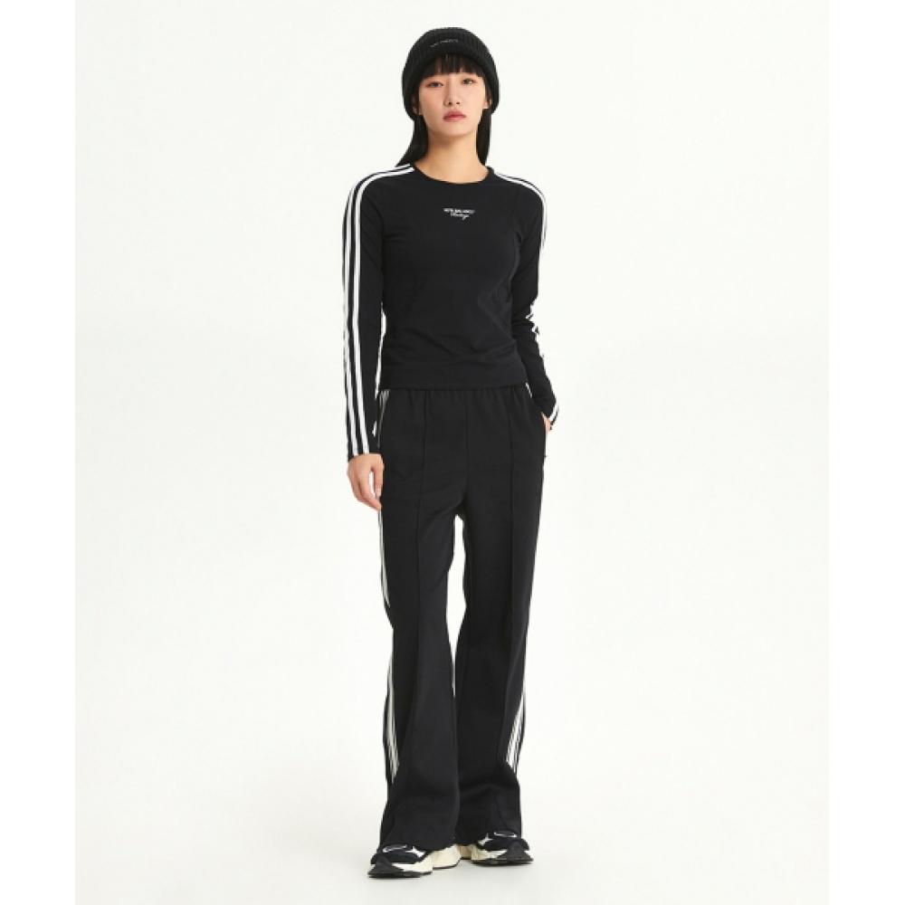 New Balance Nbnde4w142 Women Track Long Sleeve Tee  Black 