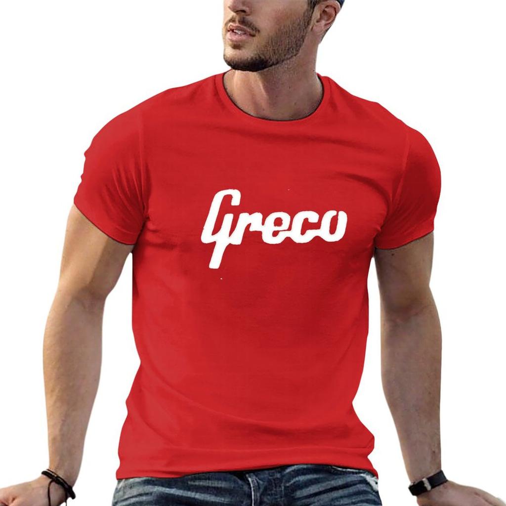 Greco Guitar T-Shirt summer top anime stuff t shirt for men