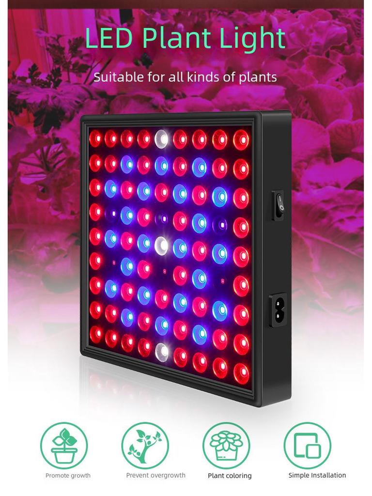 Lumină LED de creștere cu spectru complet impermeabilă pentru sere și plante la ghiveci