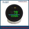 ELING Universal Marine 85mm Digital GPS Speedometer 0-999 (Knots, Km/h) with Backlight GPS Antenna for Sailboat Yacht 12V 24V