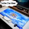 Custom Name Mouse pad Leicester Football Club Crest Mouse pad, Gaming Mouse Pad, keyboard pad, Desk Decor for computer notebook Fan Birthday Gift