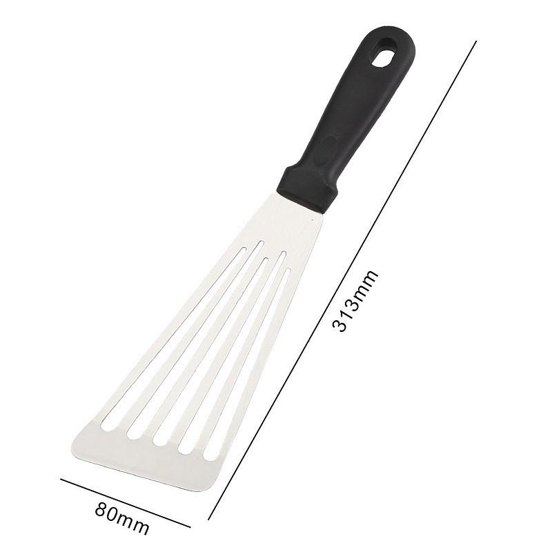 Stainless Steel Teppanyaki BBQ Spatula - Cooking & Grilling Tool for Frying Pans & Steak