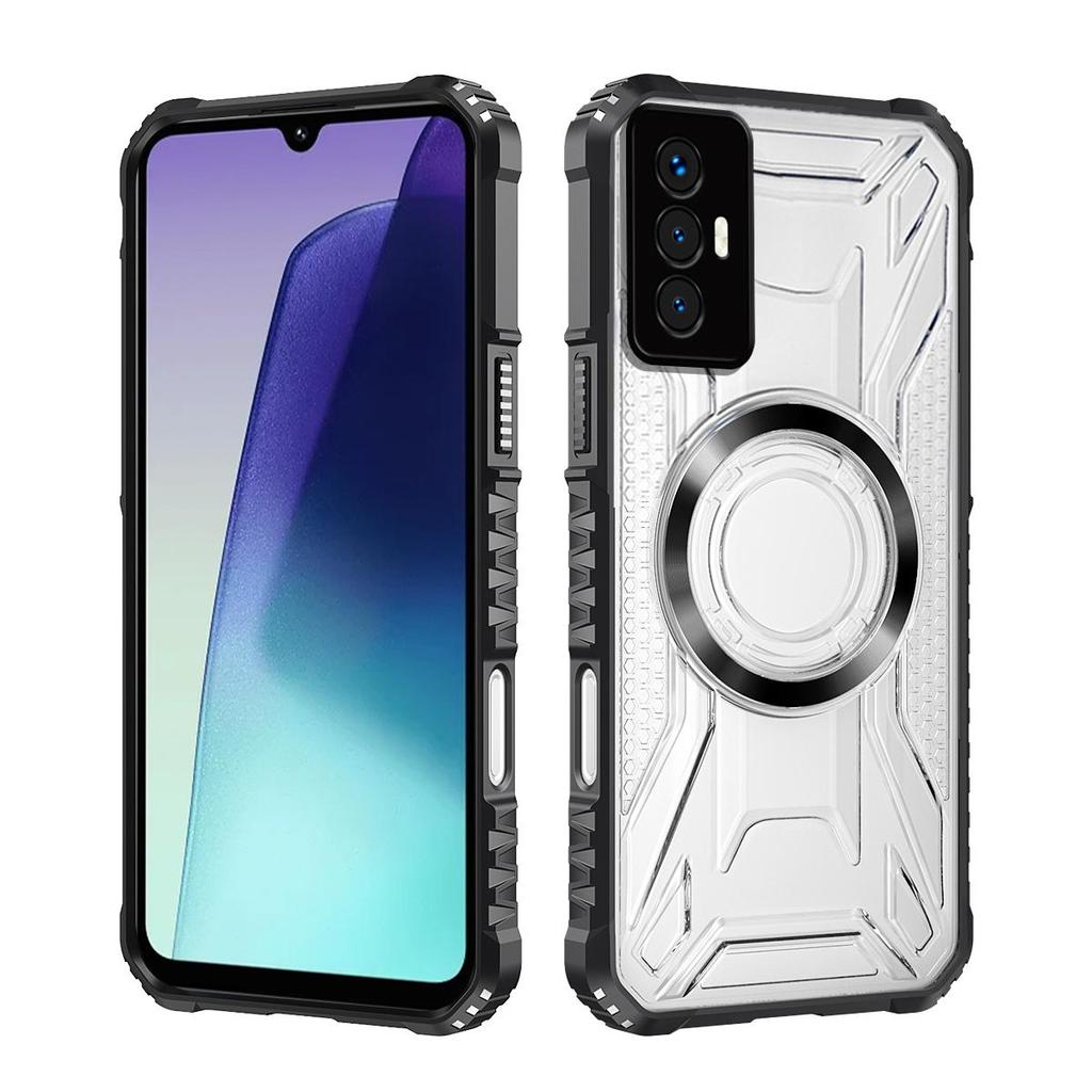 Battle Shadow Series Armor Phone Case for TECNO SPARK 8P Shockproof Anti‑Drop Protective Cover