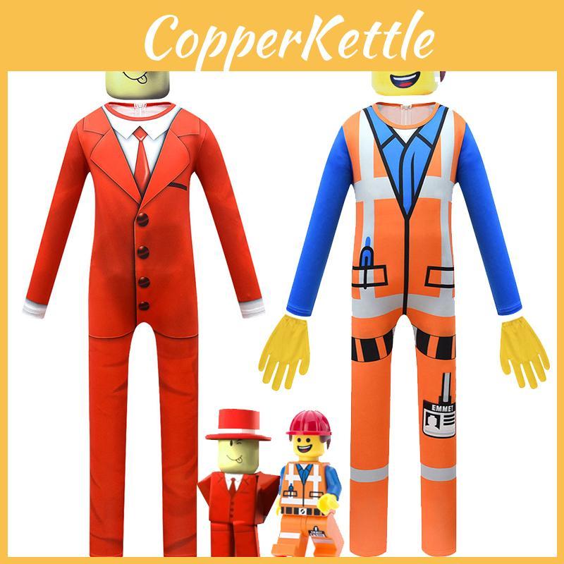 Eye-catching Roblox Cosplay Costume Kids Jumpsuit For Halloween And Parties