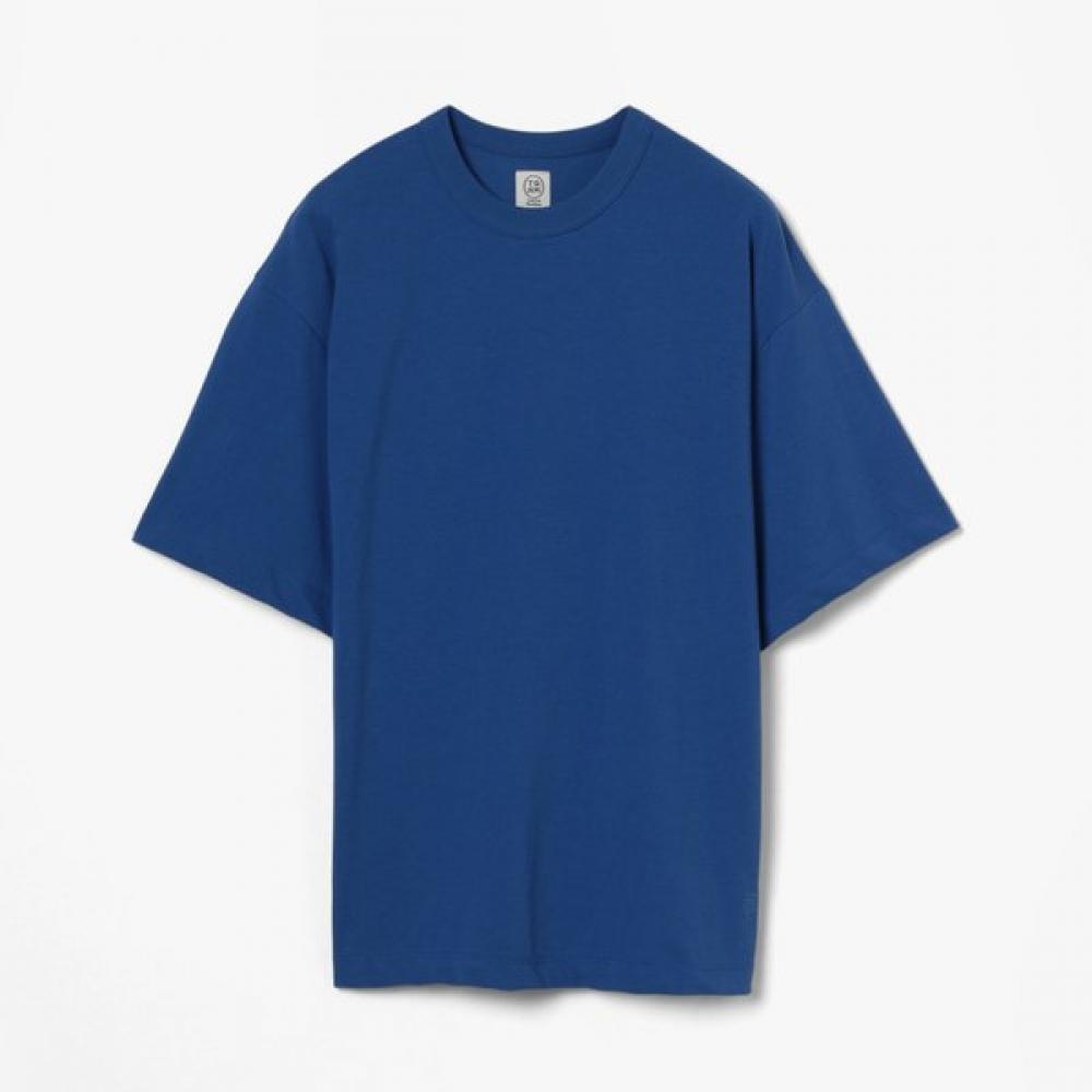 Tbrm CoTTon Crewneck T shirT Blue Tbe2m60000a78 BLUE (BLUE)/L(105)