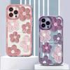 Oil Painting Style Floral iPhone 17 Pro High-End Transparent Case for Apple 16/15