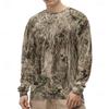 Camo Animal Print T-shirt Men Long Sleeve Casual Fashion T-shirt Personalized Comfortable Breathable Versatile Autumn T-shirt