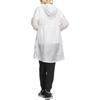adidas Solid Color Hooded Casual Mid-Length Sun Protection Jacket Women Jacket Bright-White IA1785