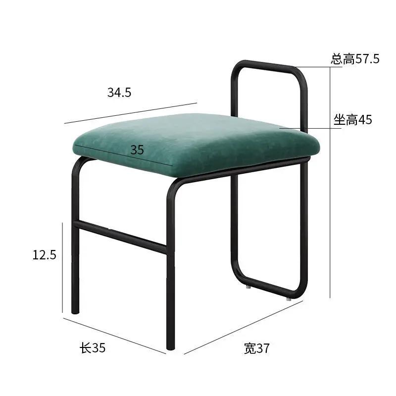 Nordic Modern Dining Chair - Flanne Sofa Armchair, Suitable for Living Room, Kitchen & Home, Minimalist Furniture