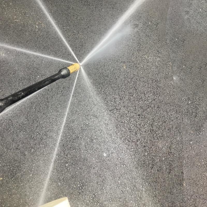 High Pressure Sewer Jetter Nozzle, 5000 PSI Stainless Steel Drain Cleaning Tip with 1/4" Quick Connect for Pressure Washer
