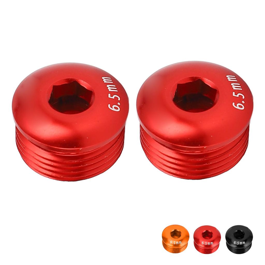 2pcs Mountain Cycle Pedal Cover M14 Pedal Screw Dust Cover Aluminum Alloy Repair Parts Riding Cyclin