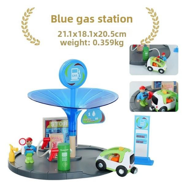 All Kinds Wooden Tunnel Station Platform Wooden Train Track Accessories fit for Brand Wooden Railway Track Toys for Children