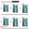 2pcs   Curtain Popular 2D print Blue Turquoise Floral Mandala Durable Polyester (without rod) Decorations For Home Ldeal for