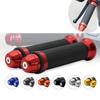 1 Pair 7/8'' Anti-Slip Motorcycle Grips Hand Handlebar Bar Grips Bicycle Rubber Mountain Cycle Handle Handlebar Bar Grips