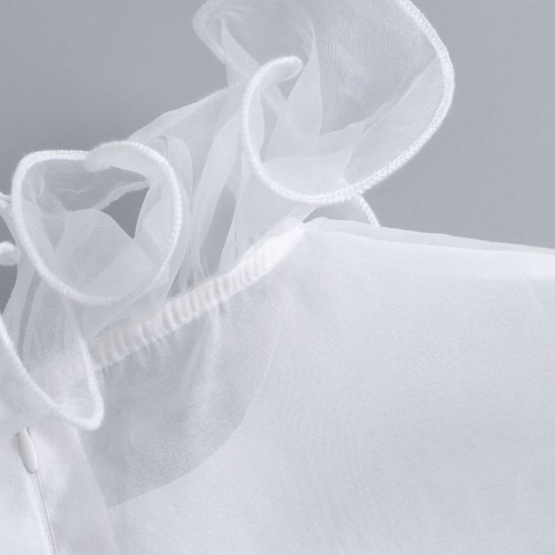 Elegant Detachable Lace Collar And Arm Sleeve Set For Formal Event Breathable Tulle Fabric Fashion Outfit Accessory