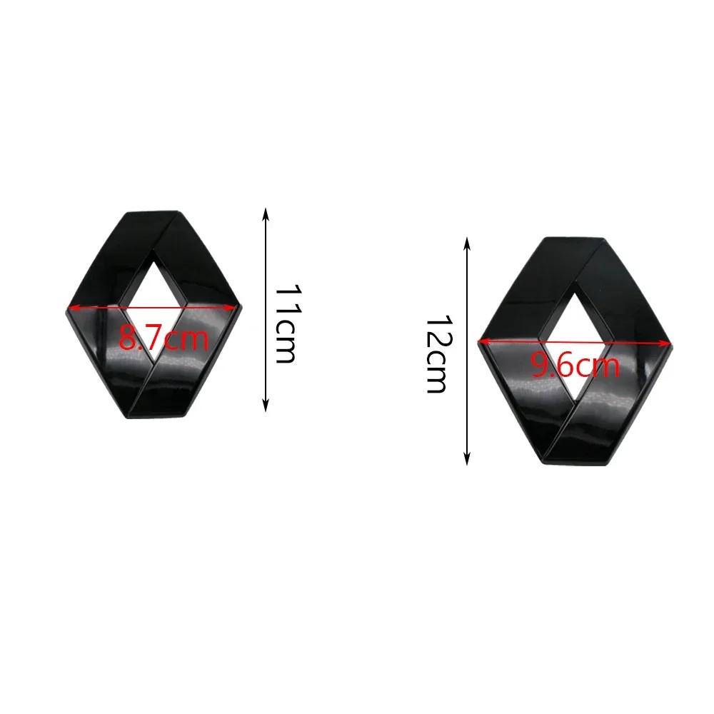 

2026 Hot For Renault Interior Stickers For Renault Clio 4 Megane 3 2 Captur Trafic Logan RS Car Modification Logo Sticker Car Ho 1Pcs 9.6cmX12cm