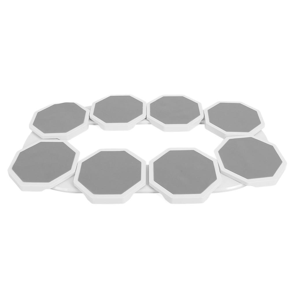 Expandable Turntable for Oblong Rectangular Dining Tables 360 Degree Rotating Dinner Table